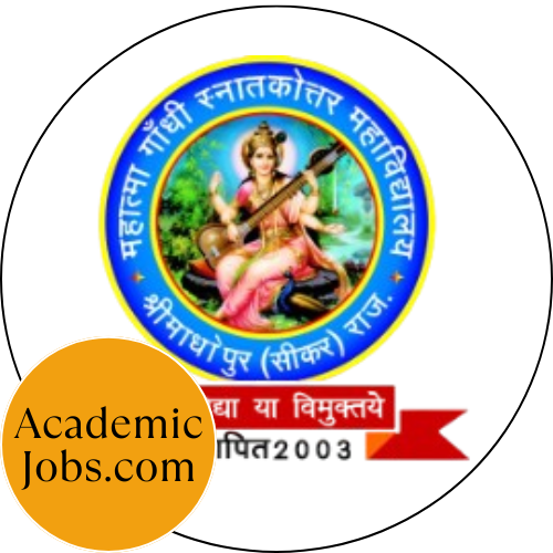 Mahatma Gandhi PG College, Sikar logo